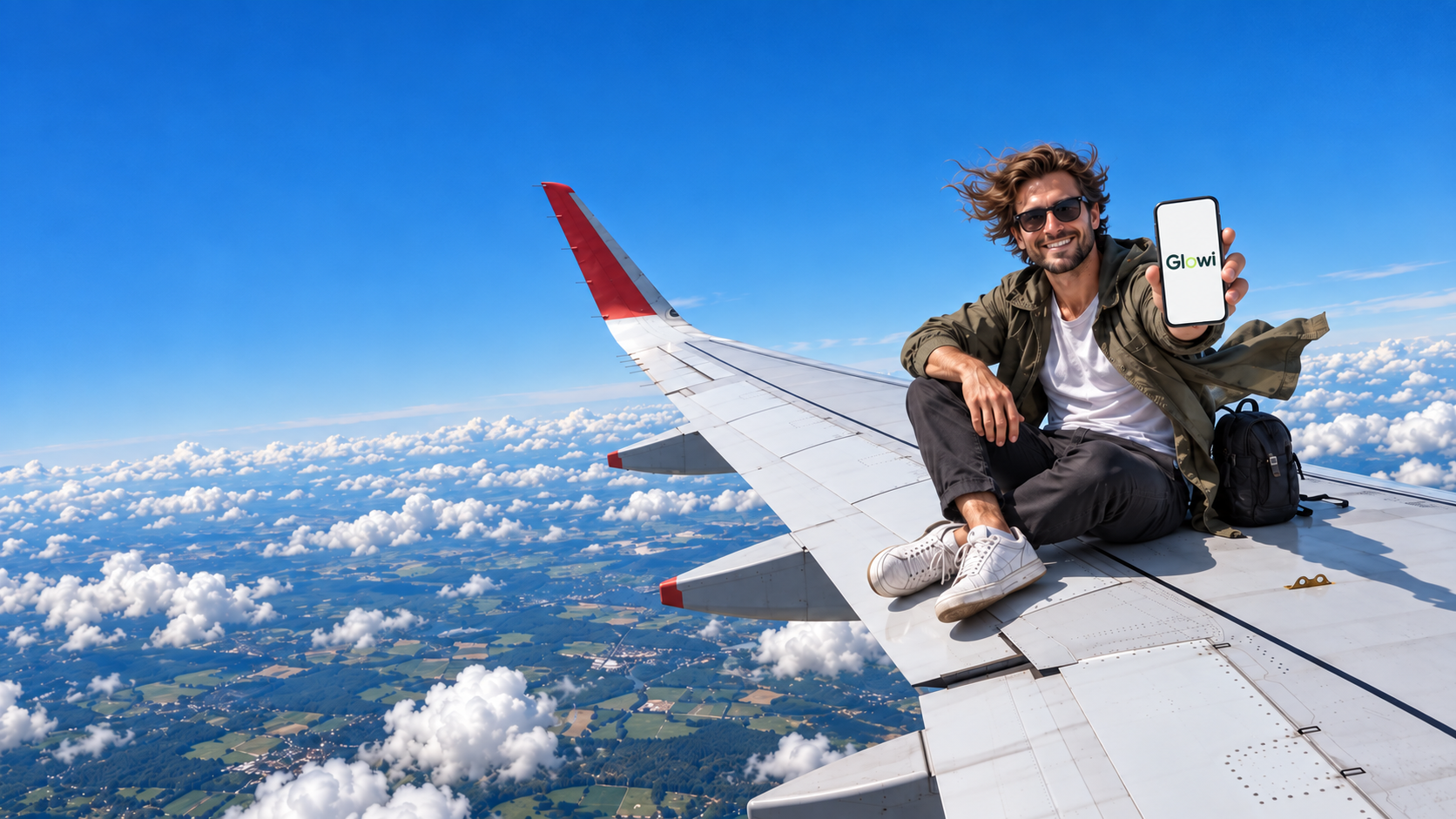 Traveller online with an eSIM